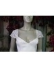 White Lace Detachable Sleeves for Wedding Dress