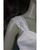 White Lace Detachable Sleeves for Wedding Dress