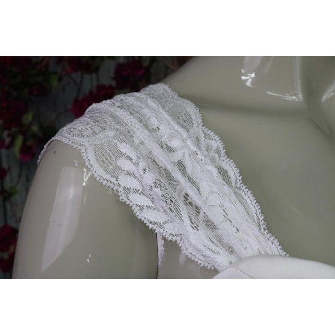 White Lace Detachable Sleeves for Wedding Dress
