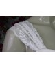 White Lace Detachable Sleeves for Wedding Dress
