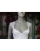 White Lace Detachable Sleeves for Wedding Dress