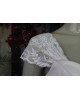 White Lace Detachable Sleeves for Wedding Dress