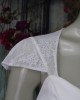 Detachable Wedding Dress STRAPS with cup sleeves