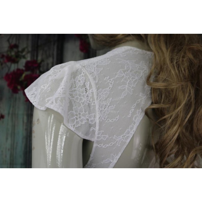Detachable Wedding Dress STRAPS with cup sleeves