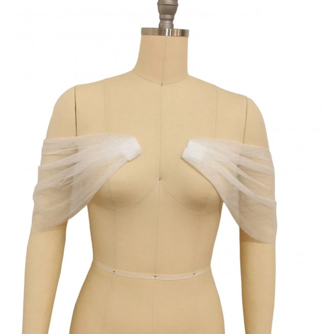 DETACHABLE Weddings Dress Sleeves, Off Shoulder Sleeve