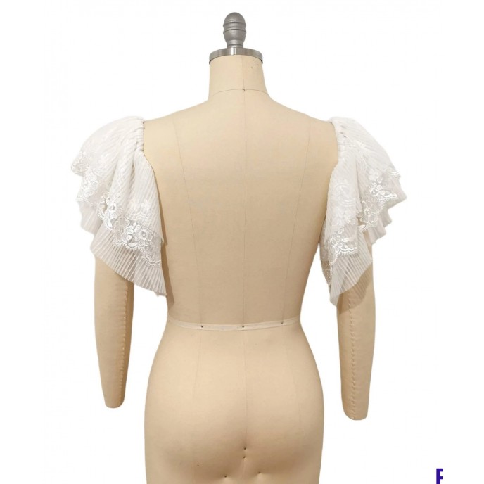 DETACHABLE Lace Wedding Dress SLEEVES
