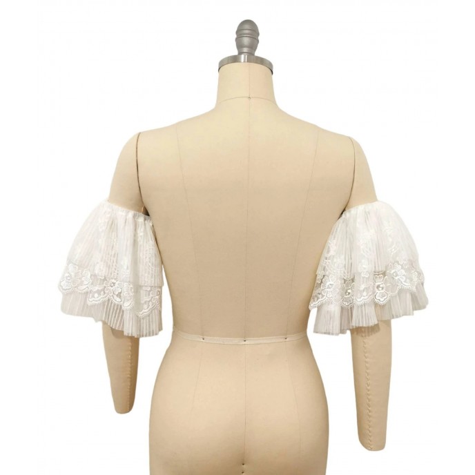 DETACHABLE Lace Wedding Dress SLEEVES