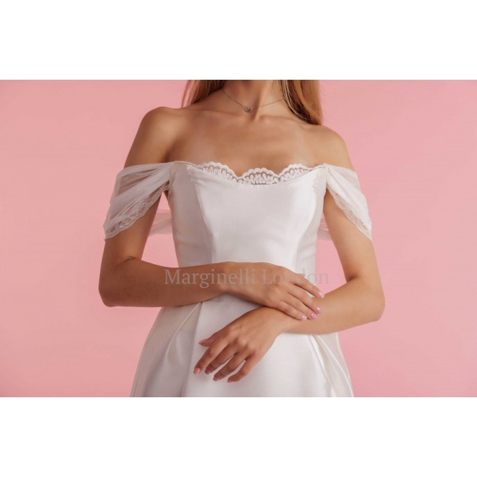 Detachable Sleeves for Wedding Dress