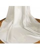 Bridal detachable Train from Satin and lace details