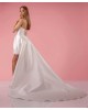 Bridal detachable Train from Satin