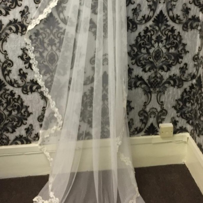 Floor Length Bridal Veil