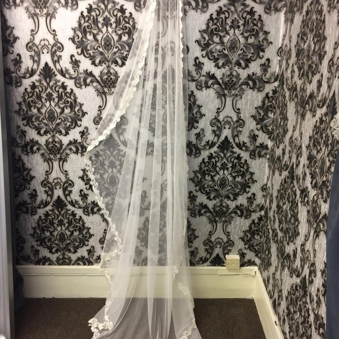 Floor Length Bridal Veil