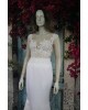 Ivory Fishtail Wedding Dress