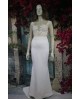 Ivory Fishtail Wedding Dress