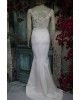 Ivory Fishtail Wedding Dress