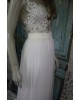 Detachable Wedding Skirt in Ivory