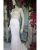 Ivory Fishtail Wedding Dress